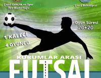 Futsal Turnuvası Müsabakaları Başlamıştır.